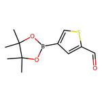 4-(4,4,5,5-Tetramethyl-1,3,2-dioxaborolan-2-yl)thiophene-2-carbaldehyde|CS-0041648|881381-12-0