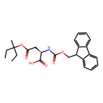 (R)-2-((((9H-Fluoren-9-yl)methoxy)carbonyl)amino)-4-((3-methylpentan-3-yl)oxy)-4-oxobutanoic acid|CS-0698830|1926162-97-1