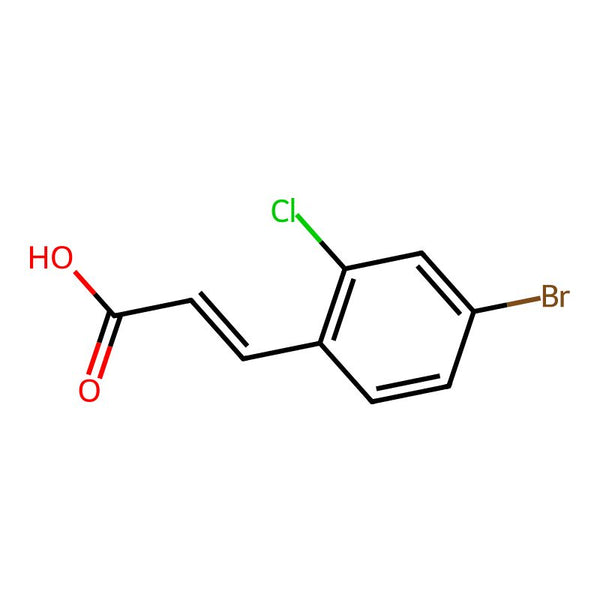 3-(4-Bromo-2-chlorophenyl)acrylic acid|CS-0038970|1233055-24-7