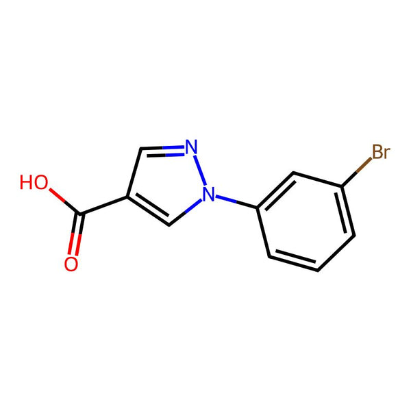 1-(3-Bromophenyl)-1H-pyrazole-4-carboxylic acid|CS-0498591|1156994-32-9