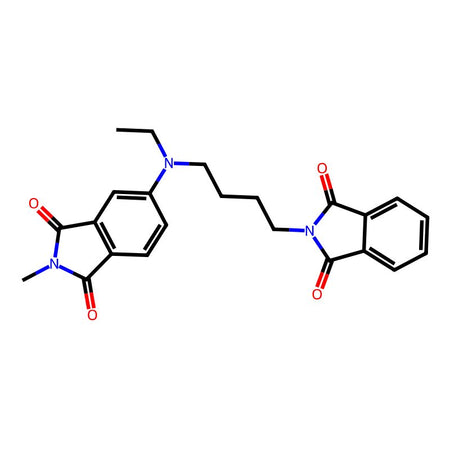 5-((4-(1,3-Dioxoisoindolin-2-yl)butyl)(ethyl)amino)-2-methylisoindoline-1,3-dione, 97%|9361330|73819-87-1