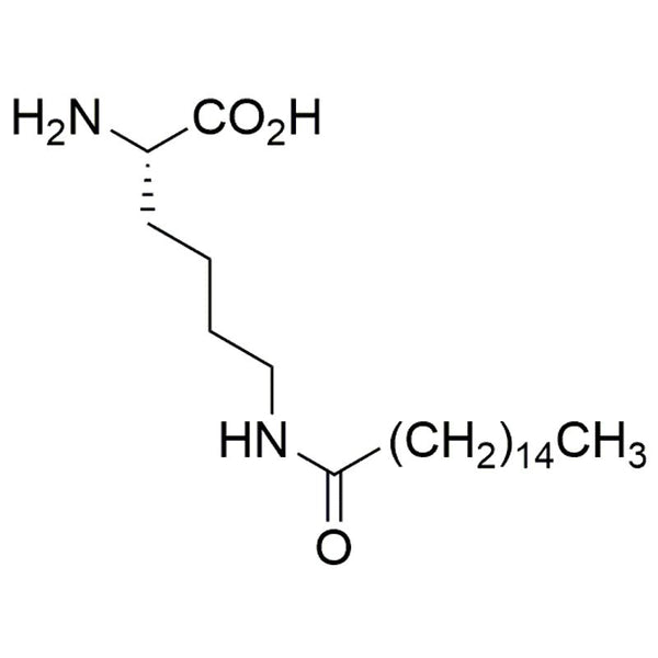 Ne-Palmitoyl-L-lysine|33452|59012-43-0