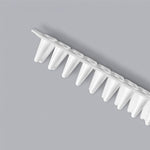 biologix 96 well clear polypropylene non-sterile (rnase & dnase free) non-skirted pcr plates with a working volume of 0.2ml per well. white color, plates have alphanumeric well coding for identificati|60-0016W