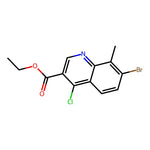 Ethyl 7-bromo-4-chloro-8-methylquinoline-3-carboxylate|CS-0097663|1242260-50-9