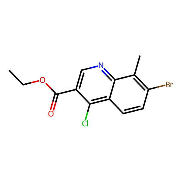 Ethyl 7-bromo-4-chloro-8-methylquinoline-3-carboxylate|CS-0097663|1242260-50-9