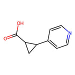 2-(Pyridin-4-yl)cyclopropane-1-carboxylic acid|CS-0465634|484654-49-1