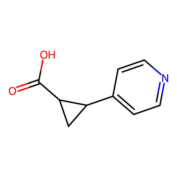 2-(Pyridin-4-yl)cyclopropane-1-carboxylic acid|CS-0465634|484654-49-1