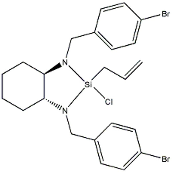 (1R,2R)-[1,2-Cyclohexanediamino-N,N'-bis(4-bromobenzyl)allyl­chlorosilane, min. 98%|14-1880|546084-25-7