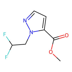 Methyl 1-(2,2-difluoroethyl)-1H-pyrazole-5-carboxylate|CS-0609630|1172234-95-5