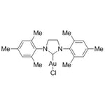 Chloro[1,3-bis(2,4,6-trimethylphenyl)-4,5-dihydroimidazol-2-ylidene]gold(I), 98%|79-1205|852445-82-0
