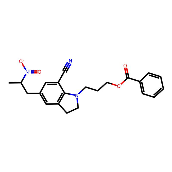 3-(7-Cyano-5-(2-nitropropyl)indolin-1-yl)propyl benzoate|CS-0154055|350797-56-7