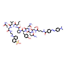 DABCYL-γ-Abu-Ser-Gln-Asn-Tyr-Pro-Ile-Val-Gln-EDANS trifluoroacetate salt|CPTD787460|127134-13-8