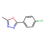 2-(4-Chlorophenyl)-5-methyl-1,3,4-oxadiazole|CS-0333538|22815-98-1