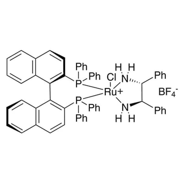 Chloro[(R)-2,2'-bis(diphenylphosphino)-1,1'-binaphthyl][(1R,2R)-2-(diphenylphosphino)-1,2-diphenylethanamine]ruthenium(II) tetrafluoroborate, min. 97%|44-6057|1150112-54-1