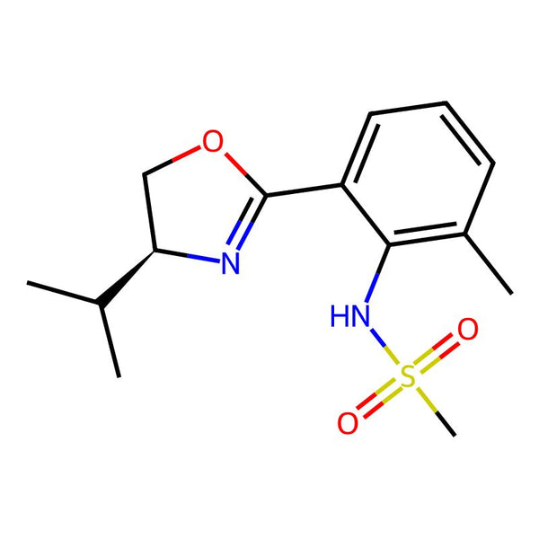 N-[2-[(4S)-4,5-Dihydro-4-(1-methylethyl)-2-oxazolyl]-6-methylphenyl]methanesulfonamide|CS-0019975|480444-15-3