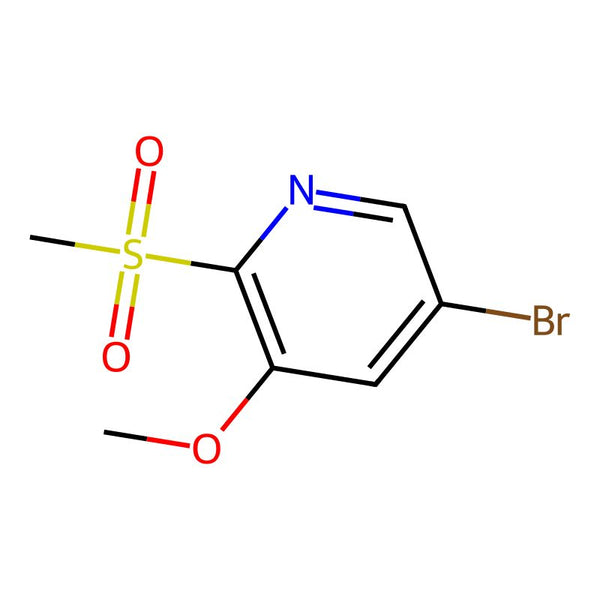 5-Bromo-3-methoxy-2-(methylsulfonyl)pyridine|CS-0867914|1446002-37-4