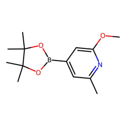 2-Methoxy-6-methyl-4-(4,4,5,5-tetramethyl-1,3,2-dioxaborolan-2-yl)pyridine|CS-0175817|1083168-87-9