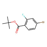 2-Methylpropan-2-yl 4-bromo-2-fluorobenzoate|CS-W008639|889858-12-2