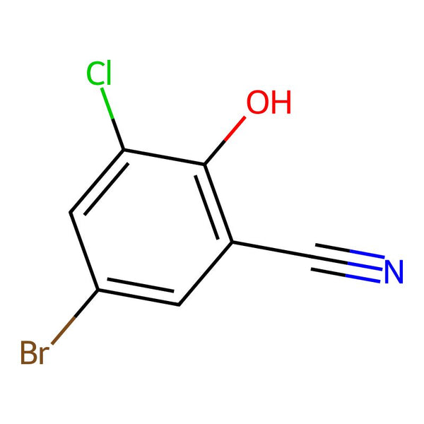 5-Bromo-3-chloro-2-hydroxybenzonitrile|CS-0527215|1260810-06-7