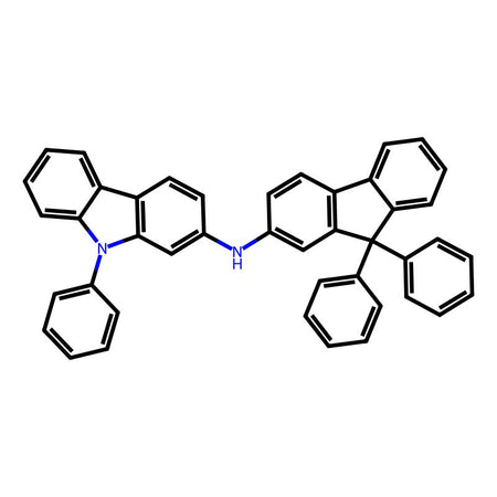 N- (9,9-dimethyl-9H-fluorene-2-yl)-9-phenyl-9H-carbazole-2-amine, 98%|9229017|1456702-58-1