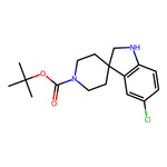 tert-Butyl 5-chlorospiro[indoline-3,4'-piperidine]-1'-carboxylate|CS-0037826|637362-21-1