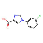 1-(3-Chlorophenyl)-1H-imidazole-4-carboxylic acid|CS-0202249|114067-96-8