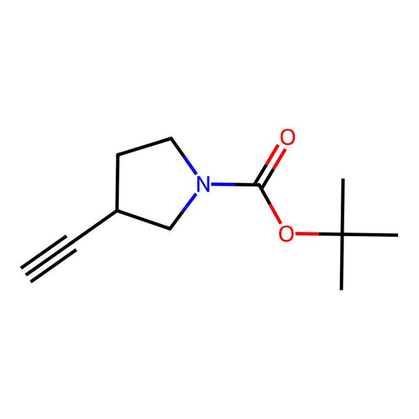 tert-Butyl 3-ethynylpyrrolidine-1-carboxylate|CS-W021300|287193-00-4