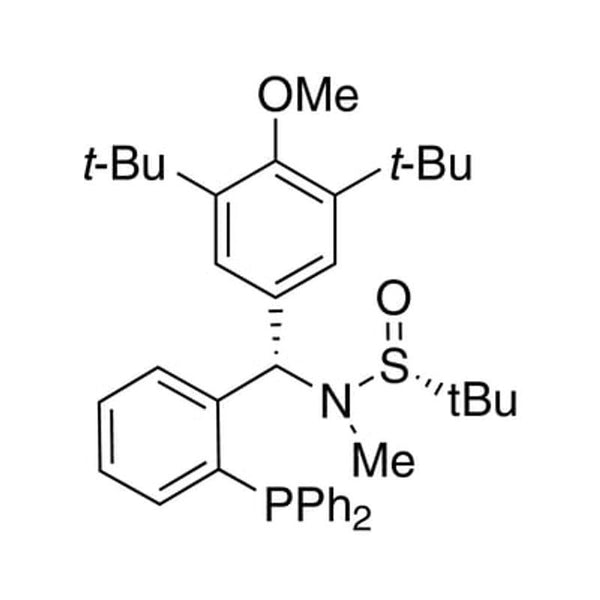 [S(R)]-N-[(S)-[3,5-Bis(1,1-dimethylethyl)-4-methoxyphenyl][2-(diphenylphosphino)phenyl]methyl]-N,2-dimethyl-2-propanesulfinamide, 95%|15-8344