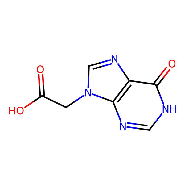 2-(6-Oxo-1,6-dihydro-9H-purin-9-yl)acetic acid|CS-0062126|6298-53-9
