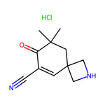 8,8-Dimethyl-7-oxo-2-azaspiro[3.5]non-5-ene-6-carbonitrile hydrochloride|CS-0433991|2758304-16-2