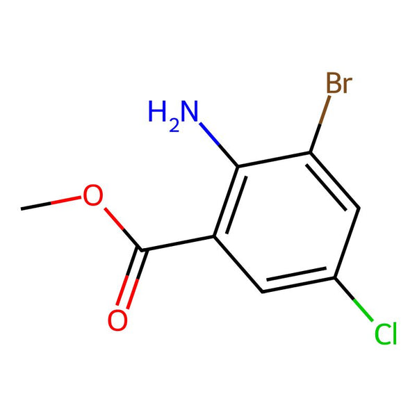 Methyl 2-amino-3-bromo-5-chlorobenzoate|CS-0372472|101080-36-8