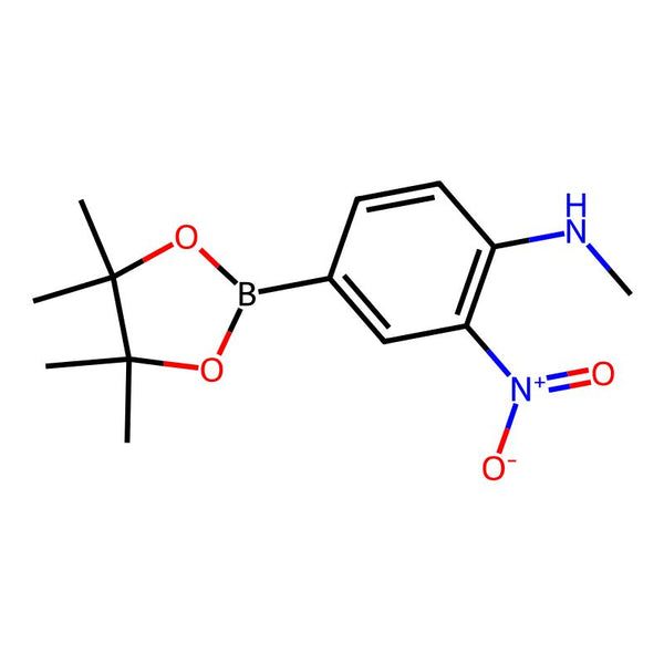 N-Methyl-2-nitro-4-(4,4,5,5-tetramethyl-1,3,2-dioxaborolan-2-yl)aniline|CS-0175553|956821-93-5