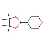 4,4,5,5-Tetramethyl-2-(tetrahydro-2H-pyran-4-yl)-1,3,2-dioxaborolane|CS-W005532|1131912-76-9