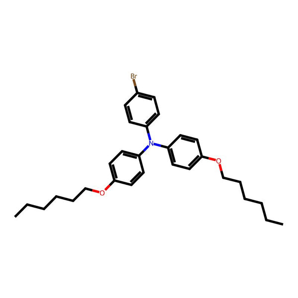 N-(4-Bromophenyl)-4-hexoxy-N-(4-hexoxyphenyl)aniline|CS-0757170|1092363-75-1