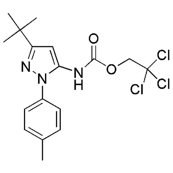 2,2,2-Trichloroethyl 3-Tert-Butyl-1-P-Tolyl-1H-Pyrazol-5-Ylcarbamate|23936|317806-87-4