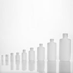 4ml hdpe bottles. hdpemade bottle, pp cap.great chemical resistance for most acid, alkali and alcohol. without a liner. natural color, 200/bag, 10 bags/case|04-N2004U