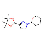 1-(Tetrahydro-2H-pyran-2-yl)-3-(4,4,5,5-tetramethyl-1,3,2-dioxaborolan-2-yl)-1H-pyrazole|CS-0052791|1279088-80-0
