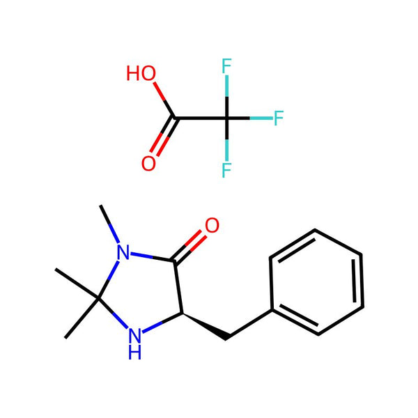 (R)-5-Benzyl-2,2,3-trimethylimidazolidin-4-one 2,2,2-trifluoroacetate|CS-0091443|685128-78-3