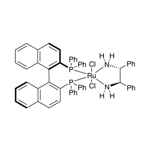 Dichloro[(R)-(+)-2,2'-bis(diphenylphosphino)-1,1'-binaphthyl][(1R,2R)-(+)-1,2-diphenylethylenediamine]ruthenium(II), min. 90%|44-0220|212143-23-2