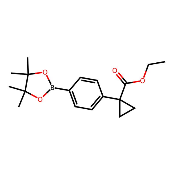Ethyl 1-[4-(tetramethyl-1,3,2-dioxaborolan-2-yl)phenyl]cyclopropane-1-carboxylate|CS-W000622|1257213-52-7