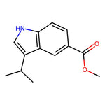 Methyl 3-(propan-2-yl)-1H-indole-5-carboxylate|CS-0161224|201287-01-6