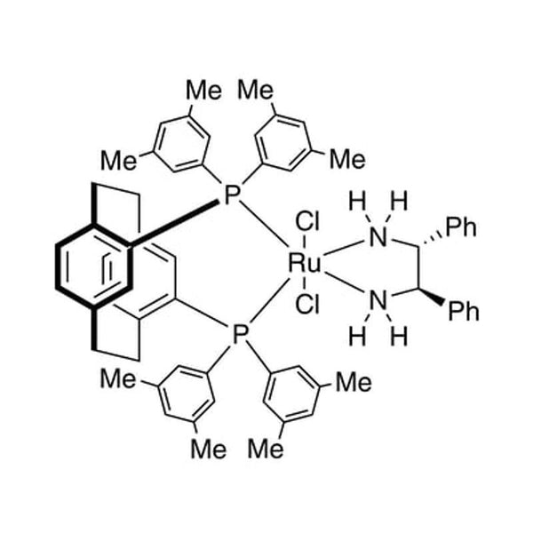 Dichloro[(S)-(+)-4,12-bis(di(3,5-xylyl)phosphino)-[2.2]-paracyclophane][(1R,2R)-(+)-1,2-diphenylethylenediamine]ruthenium(II), min. 95%|44-0381|364795-64-2