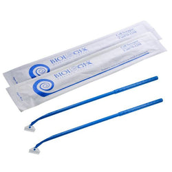 biologix disposable polyethylene sterile cell scraper (handle length: 250mm, blade length: 18mm). scrapers come individually wrapped.  200/case|70-1250