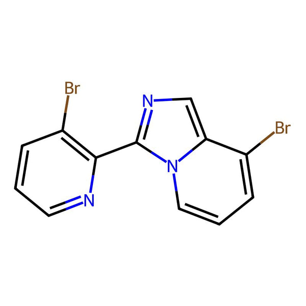 8-Bromo-3-(3-bromopyridin-2-yl)imidazo[1,5-a]pyridine|CS-0609156|2863676-82-6