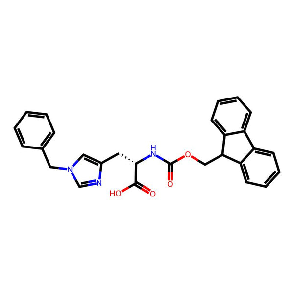 N-[(9H-Fluoren-9-ylmethoxy)carbonyl]-1-(phenylmethyl)-L-histidine|CS-0207591|84030-19-3
