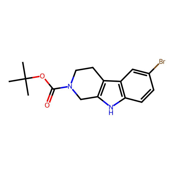 tert-butyl 6-bromo-3,4-dihydro-1H-pyrido[3,4-b]indole-2(9H)-carboxylate|CS-B0986|1173155-59-3