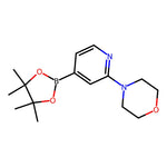 4-(4-(4,4,5,5-Tetramethyl-1,3,2-dioxaborolan-2-yl)pyridin-2-yl)morpholine|CS-0091599|888721-86-6
