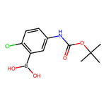 (5-((Tert-butoxycarbonyl)amino)-2-chlorophenyl)boronic acid|CS-0173676|2246849-87-4