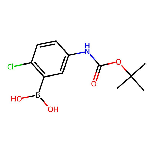 (5-((Tert-butoxycarbonyl)amino)-2-chlorophenyl)boronic acid|CS-0173676|2246849-87-4