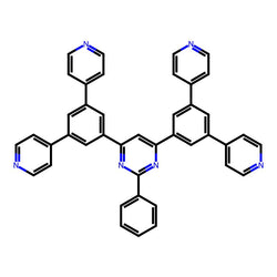 4,6-Bis(3,5-di(pyridin-4-yl)phenyl)-2-phenylpyrimidine, 99%, sublimed|9257404|1097652-83-9